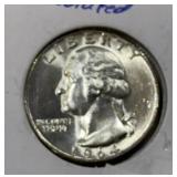 1964-D WASHINGTON QUARTER (90% SILVER)