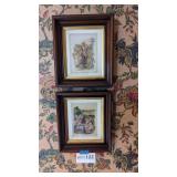 Matching antique frames 14"12"x2-3/4" deep