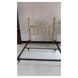 Queen size adjustable bed frame w/head board