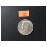 1967 40% Silver JFK Half Dollar= AU