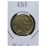 1925 D Buffalo Nickel G4 Condition