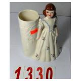 Florence Ceramics Woman in Dress Vase