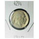 1917 Buffalo Nickel G4 Condition