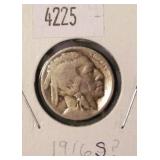 1916 S Buffalo Nickel G4 Condition