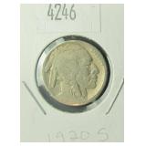 1920 S Buffalo Nickel G4 Condition