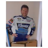 life size klenex racing cardboard stand up