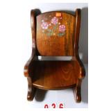 Doll Wooden chair - American Doll Size