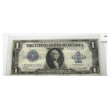 1923 Silver Dollar Certificate Blue seal Woods