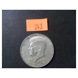 1967 40% Silver JFK Half Dollar= AU