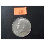 1966 40% Silver JFK Half Dollar= AU