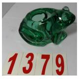 Indiana Glass #07138 Frog Votive Candle Holder