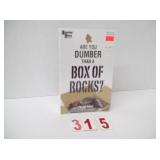 Are You Dumber Than a Box of Rocks Game