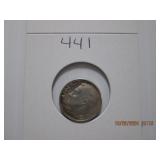 1951 AU  Roosevelt Silver Dime