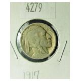 1917 Buffalo Nickel G4 Condition