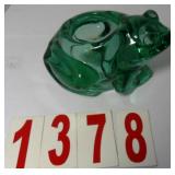 Indiana Glass #07138 Frog Votive Candle Holder