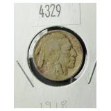 1918 Buffalo Nickel G4 Condition