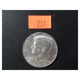 1968 40% Silver JFK Half Dollar= AU