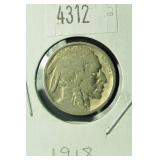 1918 Buffalo Nickel G4 Condition