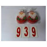 Sarah Santa Claus Candles - Set of 2