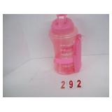 Mainstays 74oz Bottle with Zipper Pouch - pink