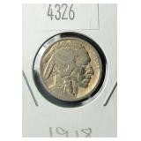 1918 Buffalo Nickel G4 Condition