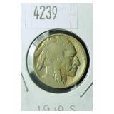 1919 S Buffalo Nickel G4 Condition