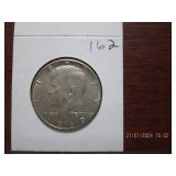 1969 D 40% Silver JFK Half Dollar= AU