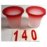 P7261 Berry Votive Holder Pair