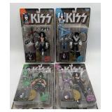KISS SET OF 4 -CRISS-STANLEY-SIMMONS-FREHLEY