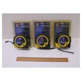 (3) New 33ï¿½ Tape Measurers