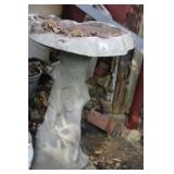 Concrete Bird Bath