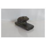 Stone Carved Platform Pipe Artifact Copy