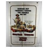 1974 "My Name is Nobody" Movie Poster 27 x 41