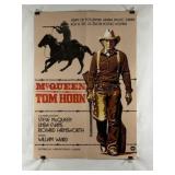 "Tom Horn" Croatian Movie Poster 18.75 x 26.75