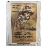 "The Missouri Breaks" Movie Poster 30 x 40