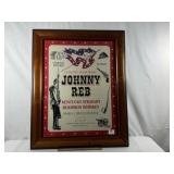 Johnny Reb Whiskey Poster 28.5 x 35.5