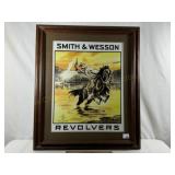 Reproduction Smith & Wesson Revolvers Poster 30 x