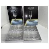 Belfast Crystal Champagne Flutes