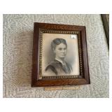 Framed Antique Photo 18 x 20