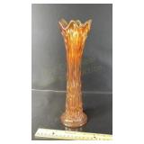 12" Fenton Carnival Glass "April Showers" Vase