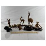 Wooden Carved Animals