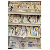 Tackle Box full of Vintage Lures