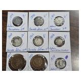 Assorted Foreign Coins, see photo