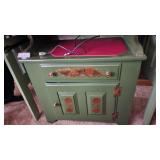 Adorable Green Chest under the Table