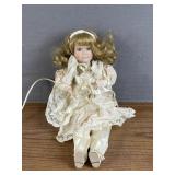 Light Up Porcelan Doll