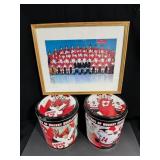 Team Canada 1972 Hockey Print & Aniiversary Tins