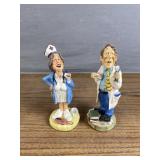 2 Doug Harris Figurines