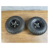 Pair Dolly Wheels