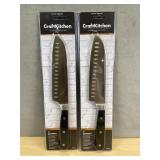 Craft Kitchen 7" Santoku Knives