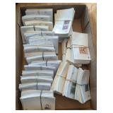 Dealer Stock of World Stamps in Sleeves